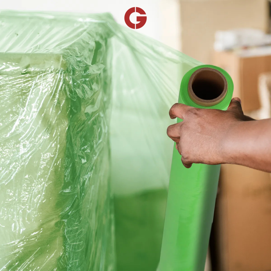 Film Stretch Verde 1,7 kg (350m) - Pack 3 unidades